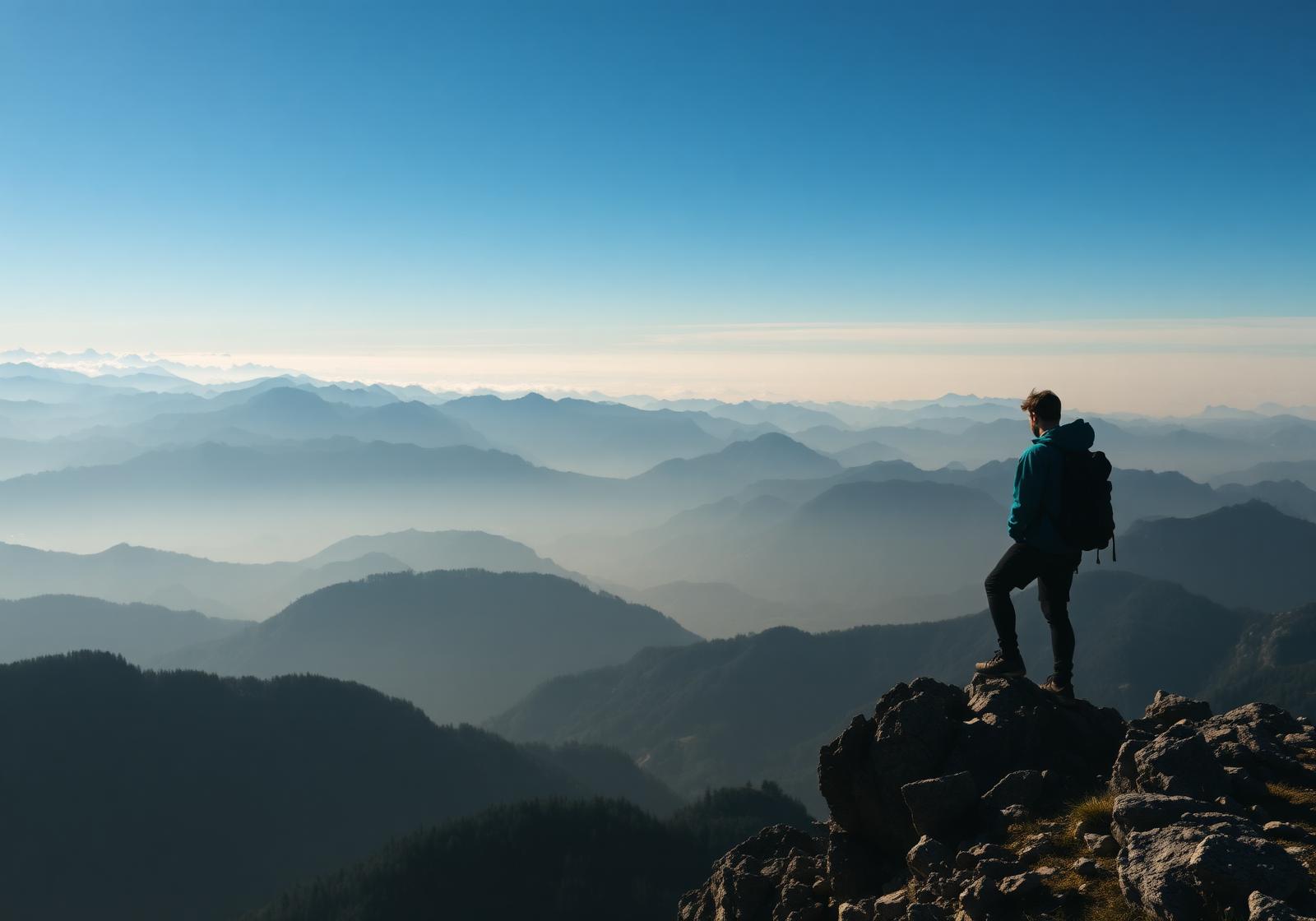 Walk the spine of a country.