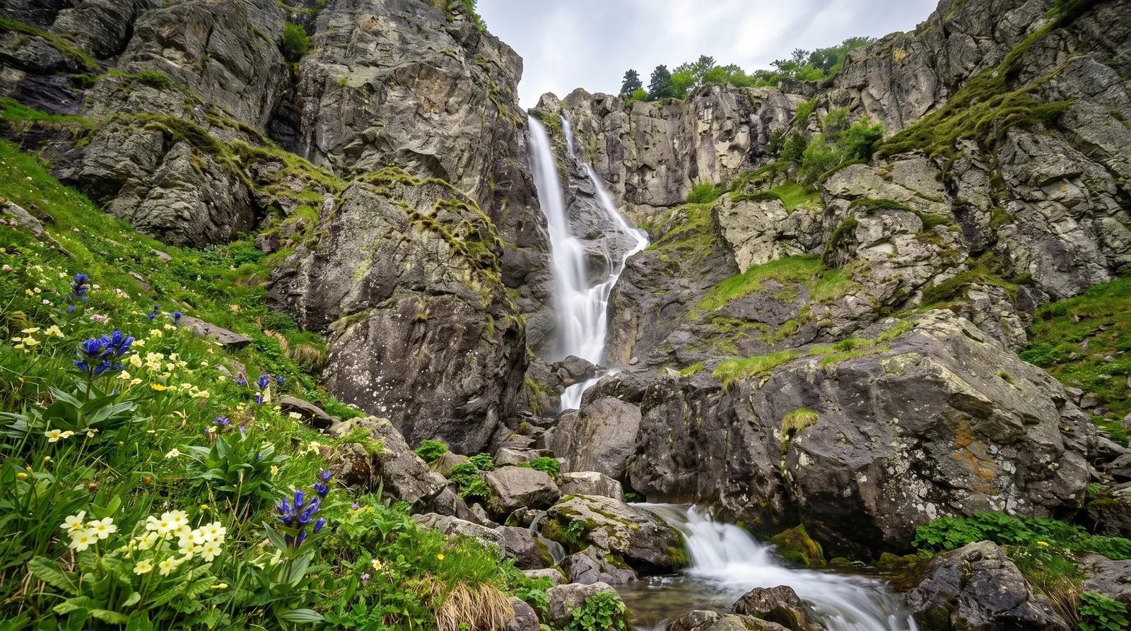 Kademliisko Praskalo waterfall
