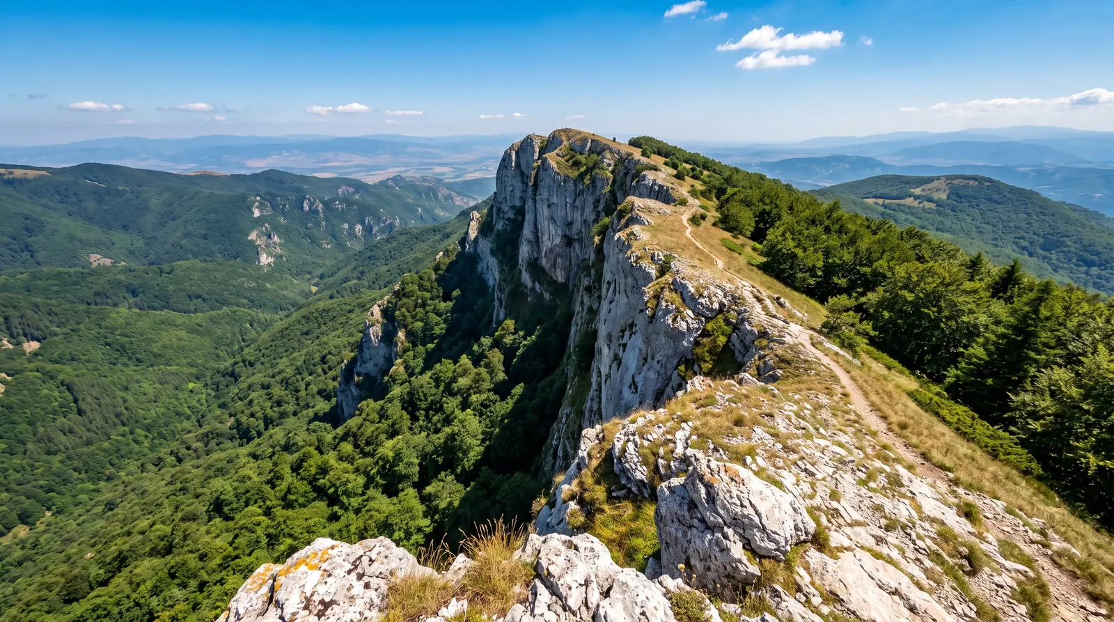 Kozya Stena Peak cliffs