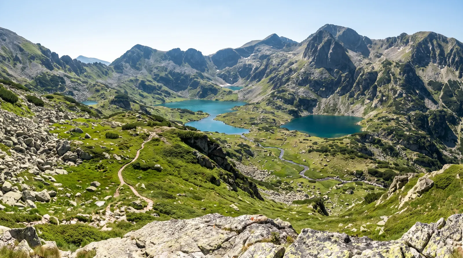 Popovi Lakes Basin (High Cirques)