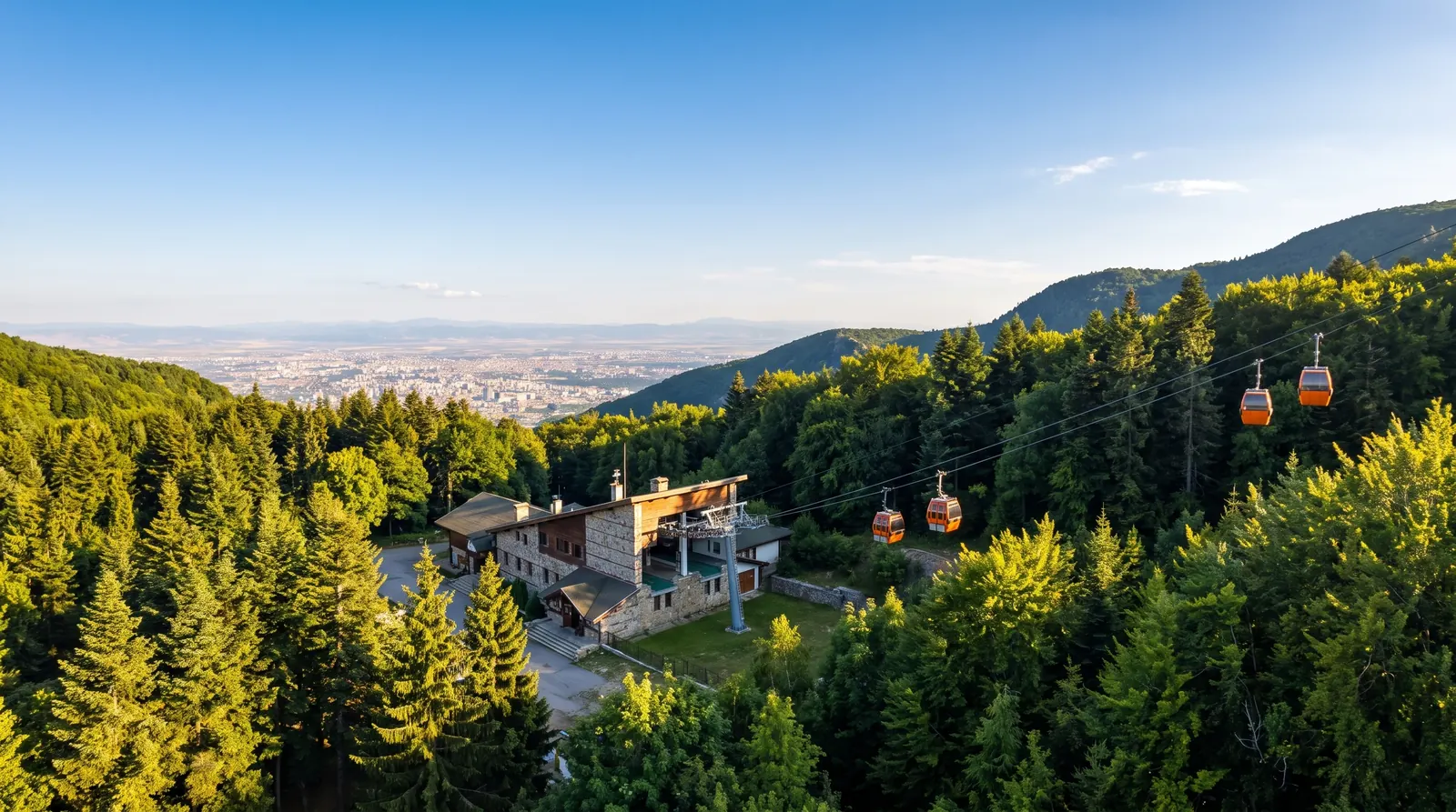 Vitosha Gondola Base Station